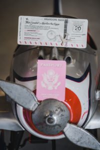 A travel themed baby shower is a perfect idea as the adventure into parenthood begins! Get ideas from vintage maps to custom invitations, favors, decorations and even creative food in this beautiful baby shower held in an airplane hanger! #babyshower #travel #adventuretheme #partyideas