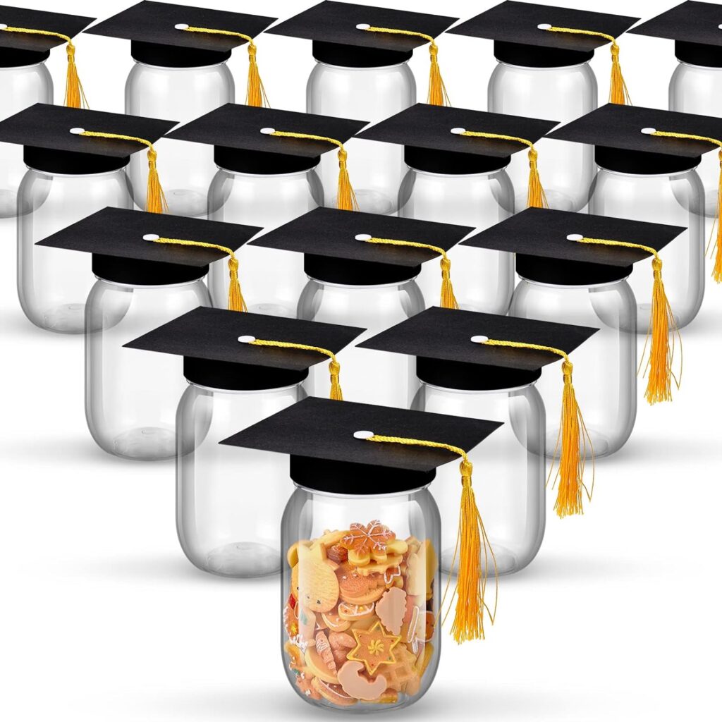 graduation mason jars