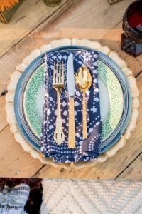 This fabulous Moroccan Themed 40th Birthday Dinner Party is full of inspiration to create a backyard party to remember! With bright and bold decorations, delicious food and drinks, this outdoor Arabian Nights milestone birthday party has must see ideas! #40thbirthday #moroccan #partythemes #moroccanparty