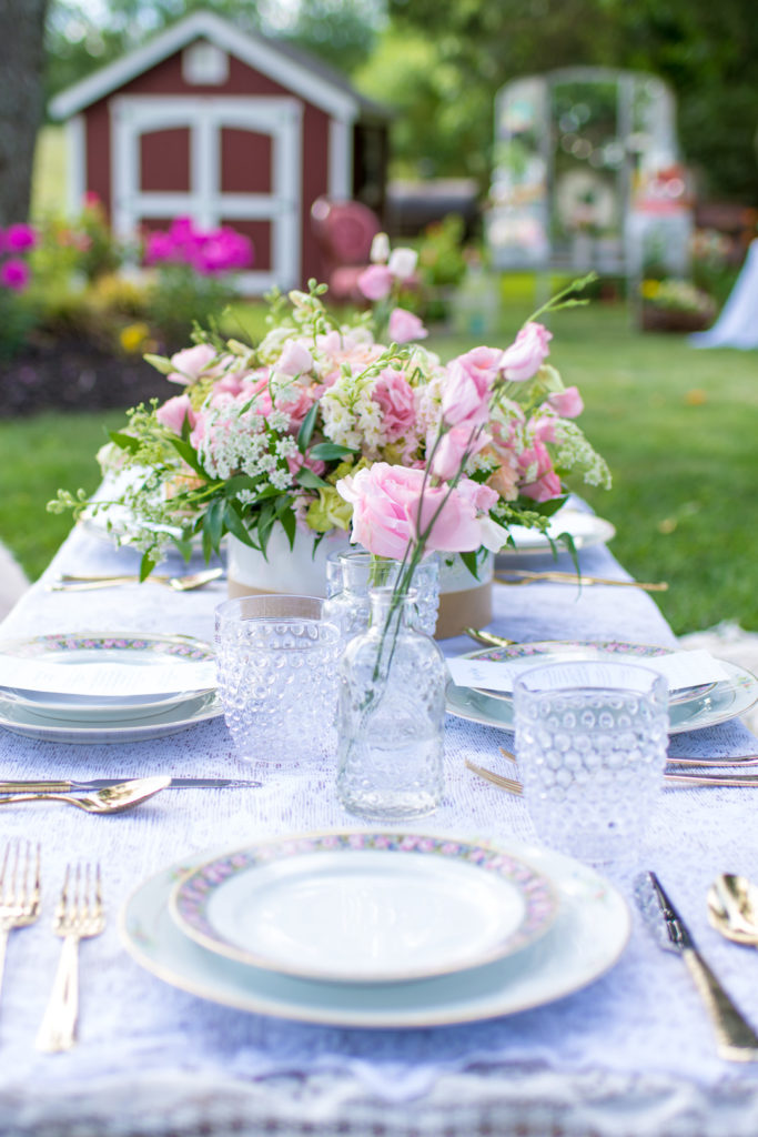 Wondering what to do for your daughter's 13th birthday party and need ideas? You'll love this backyard garden party for girls, perfect for spring or summer, focused on friends, flowers, fun and food! #decorations #thirteen #birthdayparty #partyideas #teenagers