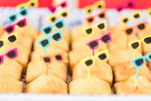 Need ideas for a toddler birthday party theme this summer? Check out this adorable 2 year old birthday pool party for 4 friends turning two! Perfect for kids, it's full of ideas for decorations, cake, food and the primary colors work great for girls or boys! #poolparty #summerfun #birthdayparty #twoyearsold #partyideas