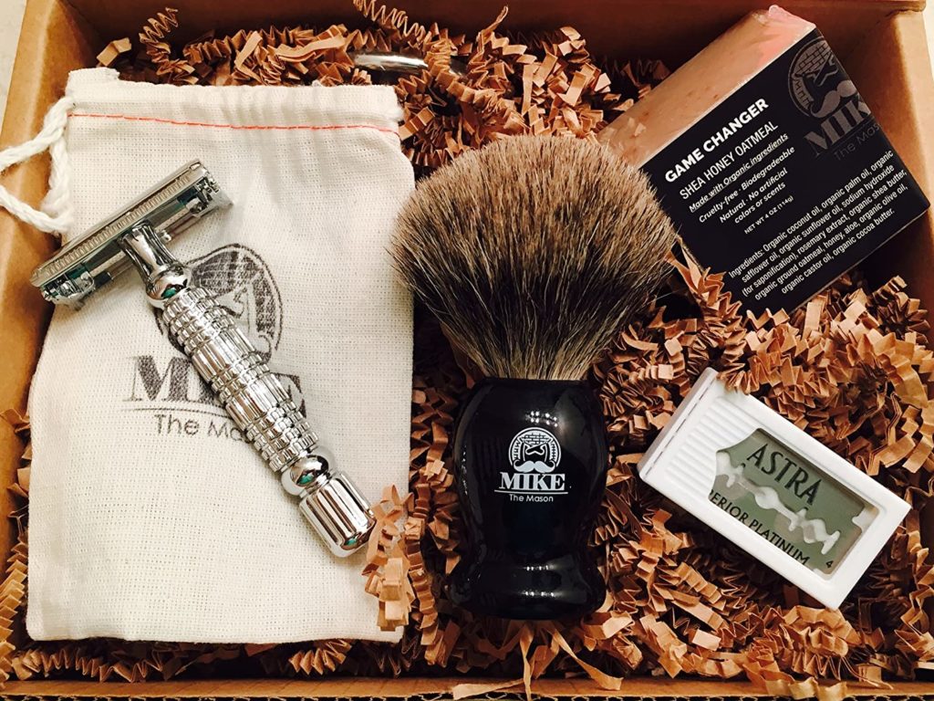 wet shave gift box for him