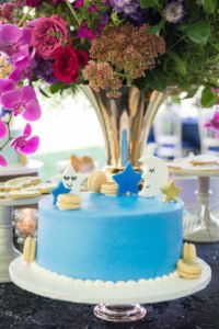 Looking for the perfect baby shower theme? An Over the Moon shower lends itself to so many great ideas for a baby girl or boy! Check out this darling Over the Moon shower for ideas for invitations, food, decorations and other themed products to make yours a shower to remember! #overthemoon #babyshower #babyshowerideas #babyshowerthemes