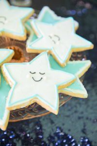 Looking for the perfect baby shower theme? An Over the Moon shower lends itself to so many great ideas for a baby girl or boy! Check out this darling Over the Moon shower for ideas for invitations, food, decorations and other themed products to make yours a shower to remember! #overthemoon #babyshower #babyshowerideas #babyshowerthemes