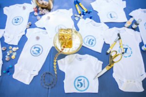 Looking for the perfect baby shower theme? An Over the Moon shower lends itself to so many great ideas for a baby girl or boy! Check out this darling Over the Moon shower for ideas for invitations, food, decorations and other themed products to make yours a shower to remember! #overthemoon #babyshower #babyshowerideas #babyshowerthemes