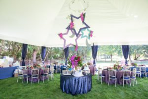 Looking for the perfect baby shower theme? An Over the Moon shower lends itself to so many great ideas for a baby girl or boy! Check out this darling Over the Moon shower for ideas for invitations, food, decorations and other themed products to make yours a shower to remember! #overthemoon #babyshower #babyshowerideas #babyshowerthemes