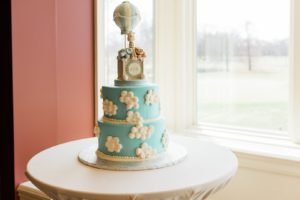 This Up, Up and Away hot air balloon themed baby shower is full of adorable decoration ideas for your party! This adventure inspired gender neutral theme will work for baby boys or girls, and is full inspiration for decor, favors, the cake and more! #babyshower #hotairballoon #upupandaway #babyshowerideas