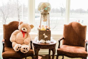 This Up, Up and Away hot air balloon themed baby shower is full of adorable decoration ideas for your party! This adventure inspired gender neutral theme will work for baby boys or girls, and is full inspiration for decor, favors, the cake and more! #babyshower #hotairballoon #upupandaway #babyshowerideas