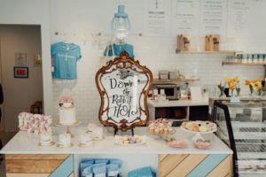 An Alice in ONEderland Party is a great theme for a girl's First Birthday! This whimsical party is full of ideas for decorations, food, cake, centerpieces and more! #onederland #aliceinwonderland #firstbirthday #1stbirthday #partyideas