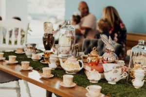 An Alice in ONEderland Party is a great theme for a girl's First Birthday! This whimsical party is full of ideas for decorations, food, cake, centerpieces and more! #onederland #aliceinwonderland #firstbirthday #1stbirthday #partyideas