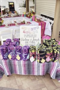 Planning a Bridal Shower and need ideas for themes? You'll love this Mexican themed Fiesta Bridal Shower and Pool Party! Full of brightly colored festive decorations, centerpieces, tables, signs food and favors, you'll find all the inspiration you need for her Final Fiesta! #bridalshower #fiesta #weddingshower #partythemes #partysupplies