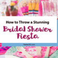 Planning a Bridal Shower and need ideas for themes? You'll love this Mexican themed Fiesta Bridal Shower and Pool Party! Full of brightly colored festive decorations, centerpieces, tables, signs food and favors, you'll find all the inspiration you need for her Final Fiesta! #bridalshower #fiesta #weddingshower #partythemes #partysupplies