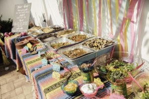 Planning a Bridal Shower and need ideas for themes? You'll love this Mexican themed Fiesta Bridal Shower and Pool Party! Full of brightly colored festive decorations, centerpieces, tables, signs food and favors, you'll find all the inspiration you need for her Final Fiesta! #bridalshower #fiesta #weddingshower #partythemes #partysupplies