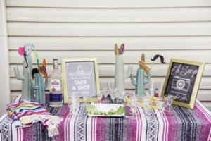 Planning a Bridal Shower and need ideas for themes? You'll love this Mexican themed Fiesta Bridal Shower and Pool Party! Full of brightly colored festive decorations, centerpieces, tables, signs food and favors, you'll find all the inspiration you need for her Final Fiesta! #bridalshower #fiesta #weddingshower #partythemes #partysupplies