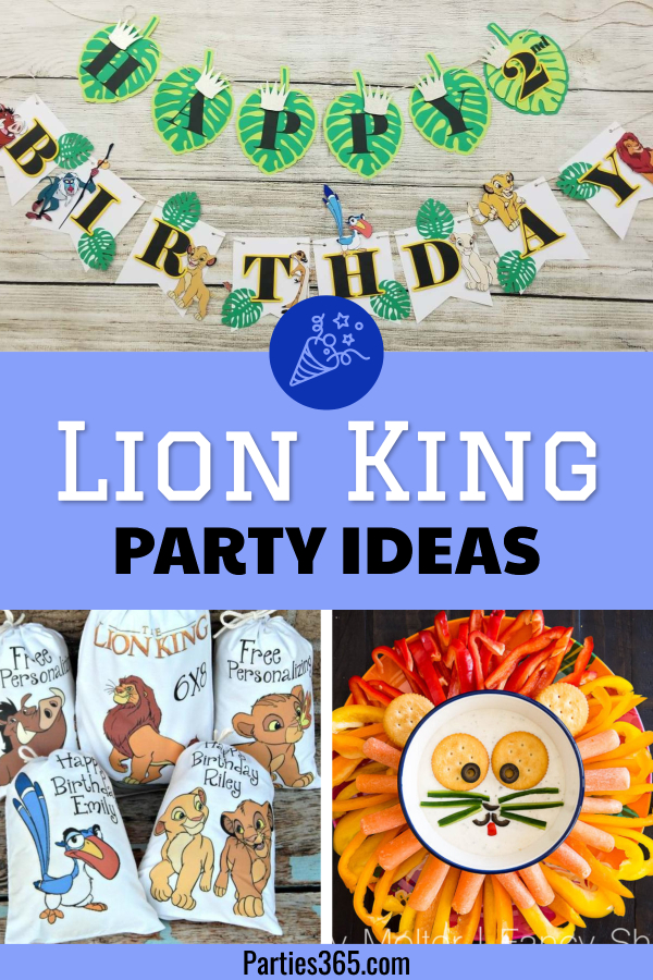 Disney The Lion King Small Party Cake Plates 