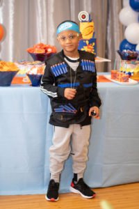 Looking for fun party theme ideas for a little boys birthday? This Nerf Gun Party is the perfect solution! Full of bright colored decorations, games and food, you'll find all the inspiration you need to create a fabulous party! #nerf #boysbirthday #partythemes #partyideas