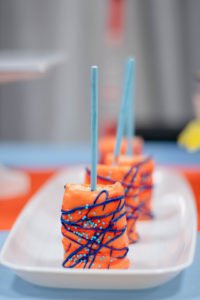 Looking for fun party theme ideas for a little boys birthday? This Nerf Gun Party is the perfect solution! Full of bright colored decorations, games and food, you'll find all the inspiration you need to create a fabulous party! #nerf #boysbirthday #partythemes #partyideas
