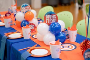 Looking for fun party theme ideas for a little boys birthday? This Nerf Gun Party is the perfect solution! Full of bright colored decorations, games and food, you'll find all the inspiration you need to create a fabulous party! #nerf #boysbirthday #partythemes #partyideas