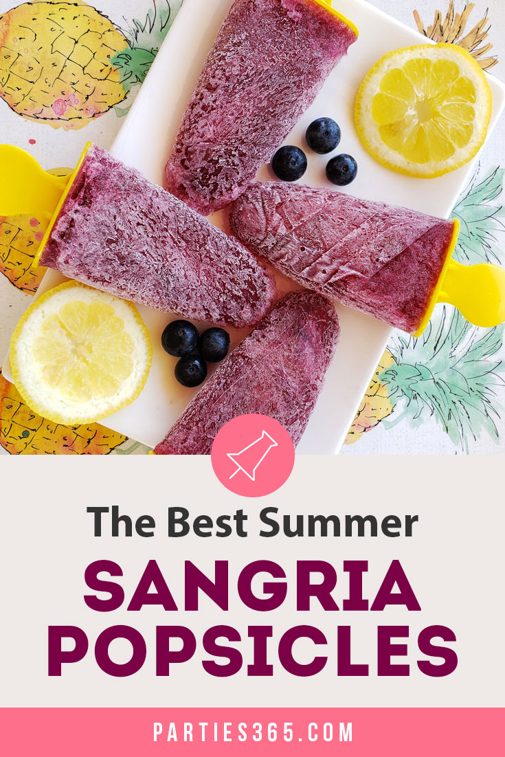 the best sangria popsicles for summer
