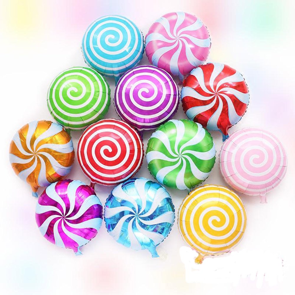 colorful lollipop balloons