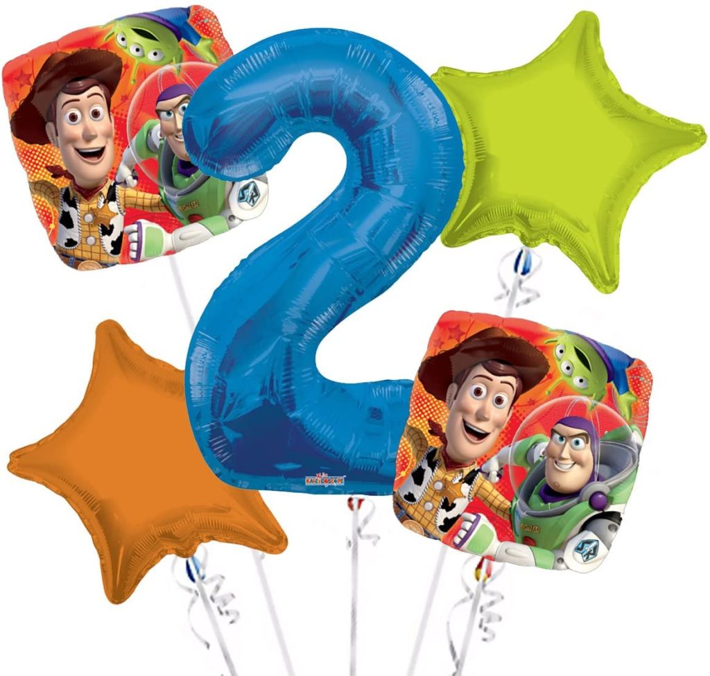toy story second birthday balloons
