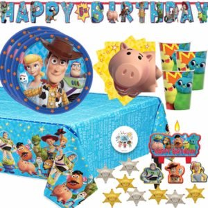 Looking for fun Toy Story Birthday Party Ideas? Here's your ultimate guide to decorations, food, games, favors and more, perfect for this theme that works for a boy or a girl! #ToyStory #toystoryparty #birthdayideas #partysupplies