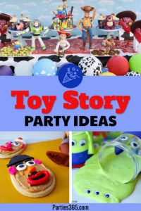 Looking for fun Toy Story Birthday Party Ideas? Here's your ultimate guide to decorations, food, games, favors and more, perfect for this theme that works for a boy or a girl! #ToyStory #toystoryparty #birthdayideas #partysupplies