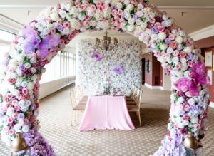 An elegant Tea Party is a lovely theme for a bridal shower! This Butterfly Garden themed shower is full of perfectly whimsical ideas for decorations, favors, centerpieces, food and cake! Check out all the gorgeous details! #bridalshower #teaparty #butterflyparty #gardenparty