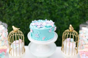 This delightful butterfly garden themed kids birthday party is full of ideas for your next backyard party! Colorful decorations, food, centerpieces, favors and cake make this theme perfect for children of all ages! #butterflyparty #birthdayparty #kidsparty #partyideas