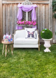 This delightful butterfly garden themed kids birthday party is full of ideas for your next backyard party! Colorful decorations, food, centerpieces, favors and cake make this theme perfect for children of all ages! #butterflyparty #birthdayparty #kidsparty #partyideas