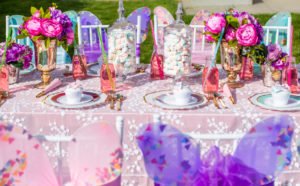 This delightful butterfly garden themed kids birthday party is full of ideas for your next backyard party! Colorful decorations, food, centerpieces, favors and cake make this theme perfect for children of all ages! #butterflyparty #birthdayparty #kidsparty #partyideas
