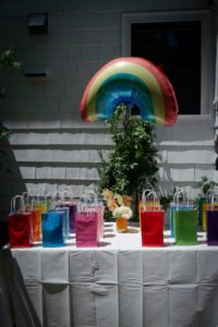 Throw a fabulous My Little Pony Birthday Party for your daughter and her friends with these ideas for a backyard, DIY celebration! Find inspiration for decorations, cake, food, banner, favors and more in this rainbow colored pony party! #mylittlepony #birthdayparty #partyideas #mylittleponyparty