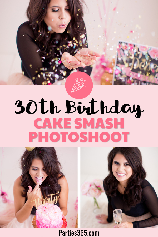 30th Birthday Cake Smash – Miss MonMon