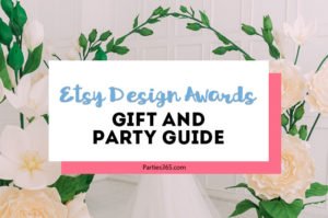 Searching for unique gift ideas and party decor? Here are 8 ideas from the Etsy Design Awards finalists that will inspire the perfect gift for her and give your party the wow factor! #TheEtsies #giftguide #giftideas #partydecor #partysupplies