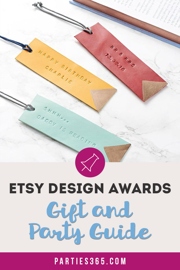 Searching for unique gift ideas and party decor? Here are 8 ideas from the Etsy Design Awards finalists that will inspire the perfect gift for her and give your party the wow factor! #TheEtsies #giftguide #giftideas #partydecor #partysupplies