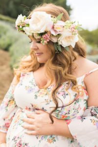 This Little Pumpkin themed Baby Shower is perfect for fall and works for a baby girl or a boy! Held on a stunning lavender farm in Hawaii, this autumn baby shower has lovely decorations, food, cookie favors and a cake to inspire your party planning! #babyshower #littlepumpkin #fallparty #pumpkinshower #partydecor