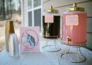 Searching for ideas for a girl's unicorn birthday party theme? You'll love these magical ideas for decorations, games, favors, activities, cupcakes, the cake and more! #unicorn #unicornparty #birthdayparty #partyideas