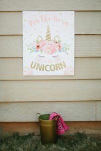 Searching for ideas for a girl's unicorn birthday party theme? You'll love these magical ideas for decorations, games, favors, activities, cupcakes, the cake and more! #unicorn #unicornparty #birthdayparty #partyideas