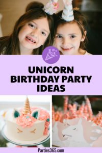 Searching for ideas for a girl's unicorn birthday party theme? You'll love these magical ideas for decorations, games, favors, activities, cupcakes, the cake and more! #unicorn #unicornparty #birthdayparty #partyideas
