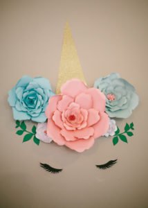 Searching for ideas for a girl's unicorn birthday party theme? You'll love these magical ideas for decorations, games, favors, activities, cupcakes, the cake and more! #unicorn #unicornparty #birthdayparty #partyideas