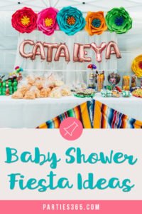 Ready to throw a festive Baby Shower Fiesta to welcome your little boy or girl? You'll love the decorations, food, centerpieces and favor ideas for a Mexican themed party featured at this shower! #babyshower #fiesta #mexicanparty #partytheme