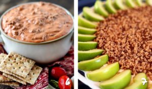 These Fall Dip Recipes are the perfect party foods and snacks for a crowd! Whether you want cold, warm or hot dips, you'll find the best autumn appetizer recipes for entertaining, right here! #appetizers #partyfood #fallrecipes #entertaining #dips