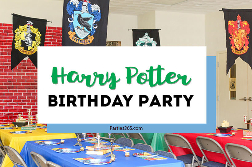 These fantastically fun ideas for a Harry Potter 12th Birthday party will thrill your guest of honor! From decorations to cake and invitations to favors, these DIY ideas will inspire little wizards everywhere! #harrypotter #birthday #tweenbirthday #partyideas #partydecor