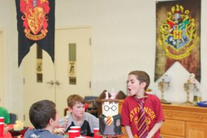 These fantastically fun ideas for a Harry Potter 12th Birthday party will thrill your guest of honor! From decorations to cake and invitations to favors, these DIY ideas will inspire little wizards everywhere! #harrypotter #birthday #tweenbirthday #partyideas #partydecor