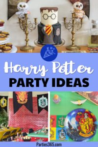 These fantastically fun ideas for a Harry Potter 12th Birthday party will thrill your guest of honor! From decorations to cake and invitations to favors, these DIY ideas will inspire little wizards everywhere! #harrypotter #birthday #tweenbirthday #partyideas #partydecor