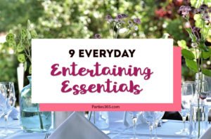 Want to entertain more at home but wondering what dishes, platters or serveware you need on hand? If you have these 9 Everyday Entertaining Essentials, you'll be ready to set up any dinner party, holiday gathering or birthday celebration! These make great gift ideas too! #entertaining #dinnerparty #servingpieces #giftideas #hostess