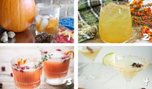Looking for delicious fall cocktails for a crowd? Here are our favorite autumn drink recipes with alcohol - from vodka to whiskey and more - that are warm, easy and simple to make for Thanksgiving dinner or just because! #fallcocktail #cocktails #drinkrecipe #cocktailrecipe