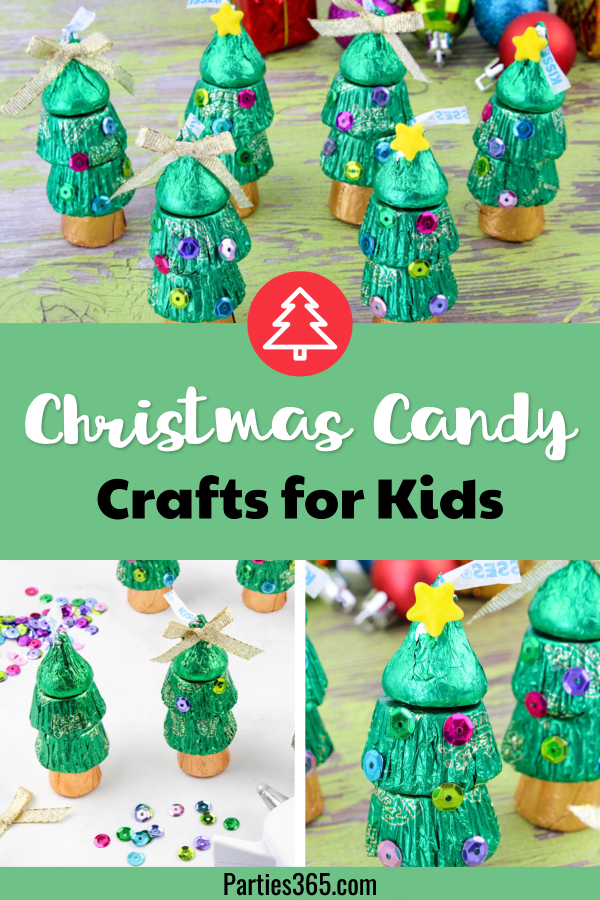 Looking for easy homemade gifts or projects for kids this Christmas? This adorable Christmas Candy Crafts Idea is simple and perfect to make for school! A Christmas Tree made with Reece's and Rolos is a DIY project everyone will love! #christmascraft #christmascandy #christmasgift #xmas #christmasDIY