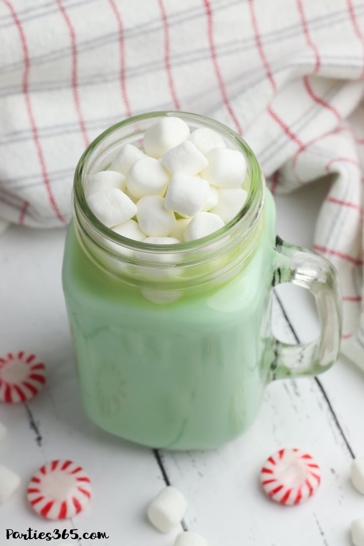 Mint Hot Chocolate Recipe to make in crock pot