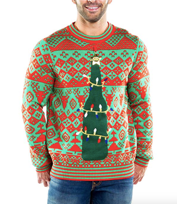 bottle opener Ugly Christmas Sweater for men